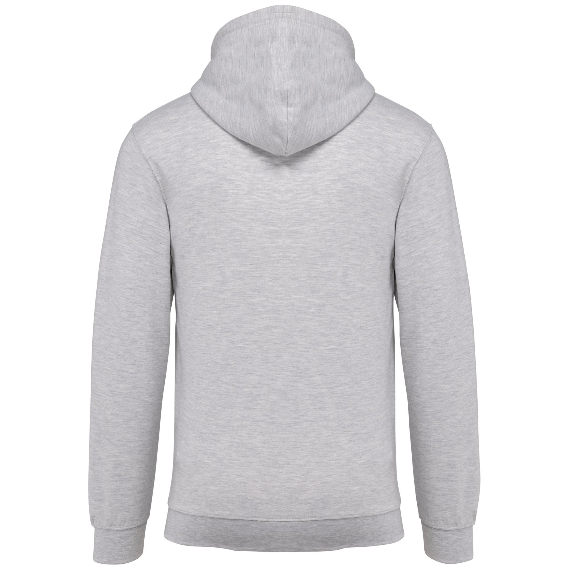 Sweatshirt com fecho e capuz - K479