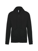 Sweatshirt com fecho e capuz - K479