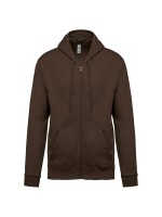 Sweatshirt com fecho e capuz - K479