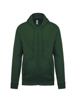 Sweatshirt com fecho e capuz - K479