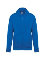 Sweatshirt com fecho e capuz - K479