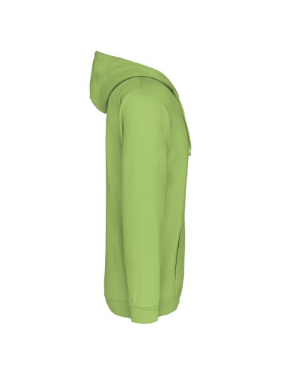 Sweatshirt com fecho e capuz - K479