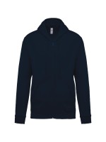 Sweatshirt com fecho e capuz - K479