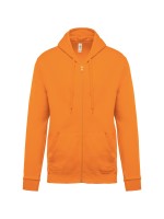 Sweatshirt com fecho e capuz - K479