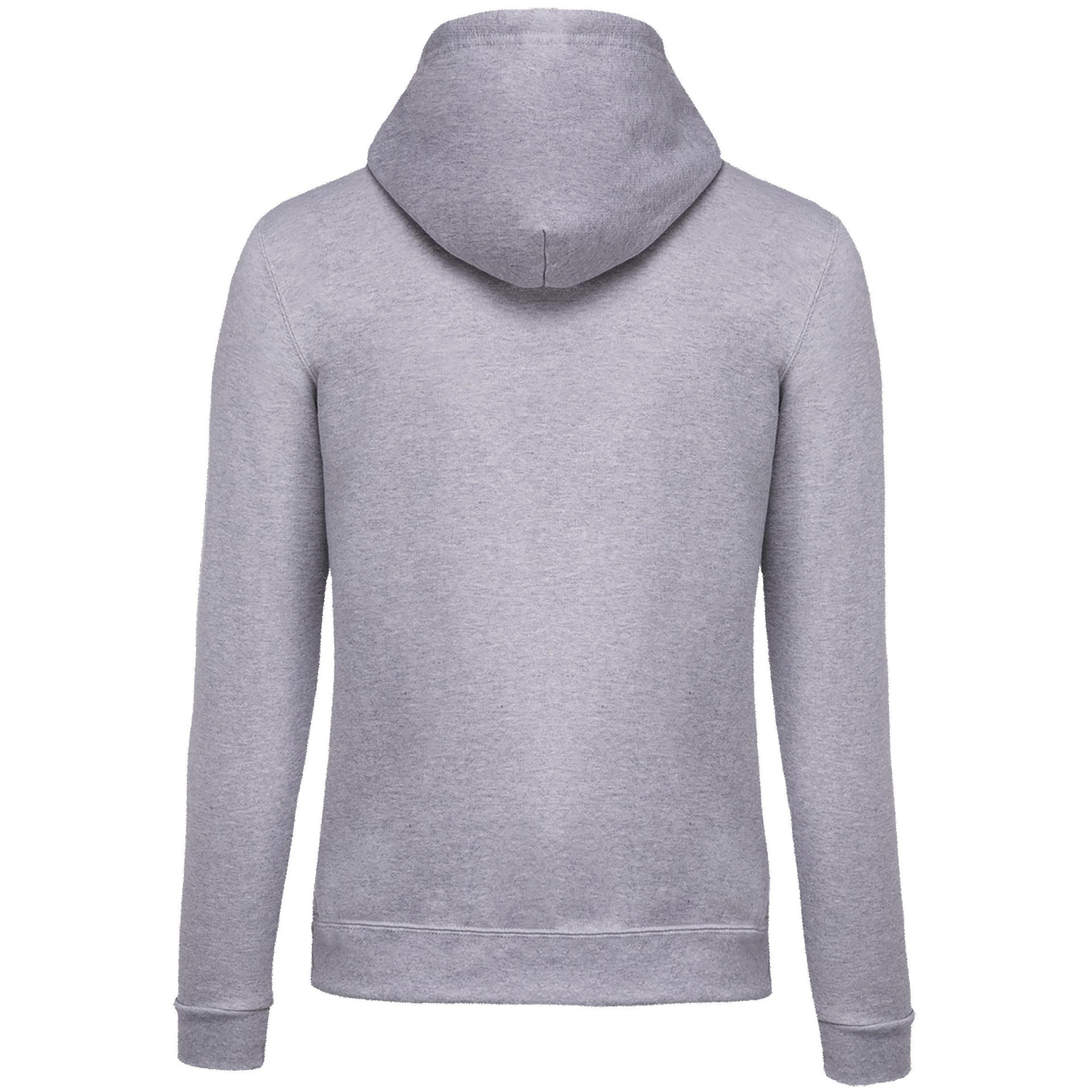 Sweatshirt com fecho e capuz - K479