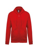 Sweatshirt com fecho e capuz - K479