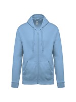 Sweatshirt com fecho e capuz - K479