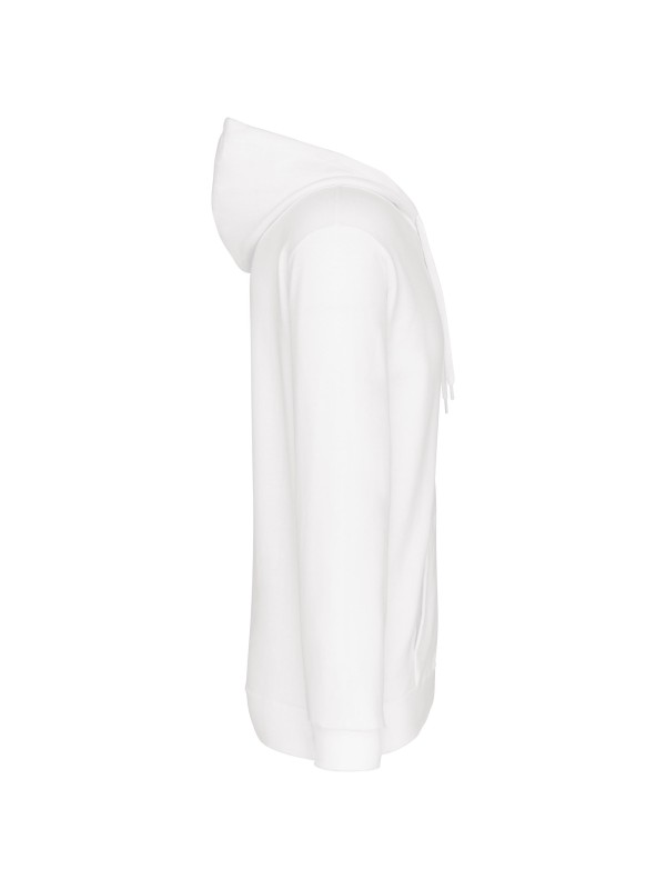 Sweatshirt com fecho e capuz - K479