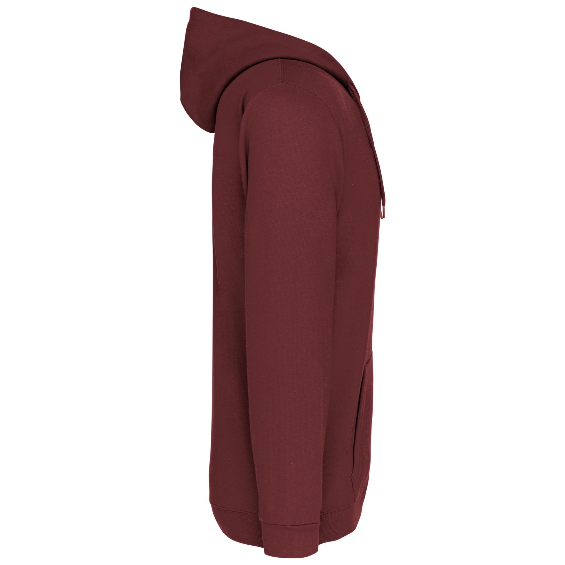 Sweatshirt com fecho e capuz - K479