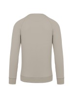 Sweatshirt BIO com decote redondo e mangas raglan - K480C