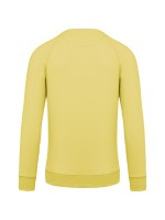 Sweatshirt BIO com decote redondo e mangas raglan - K480C