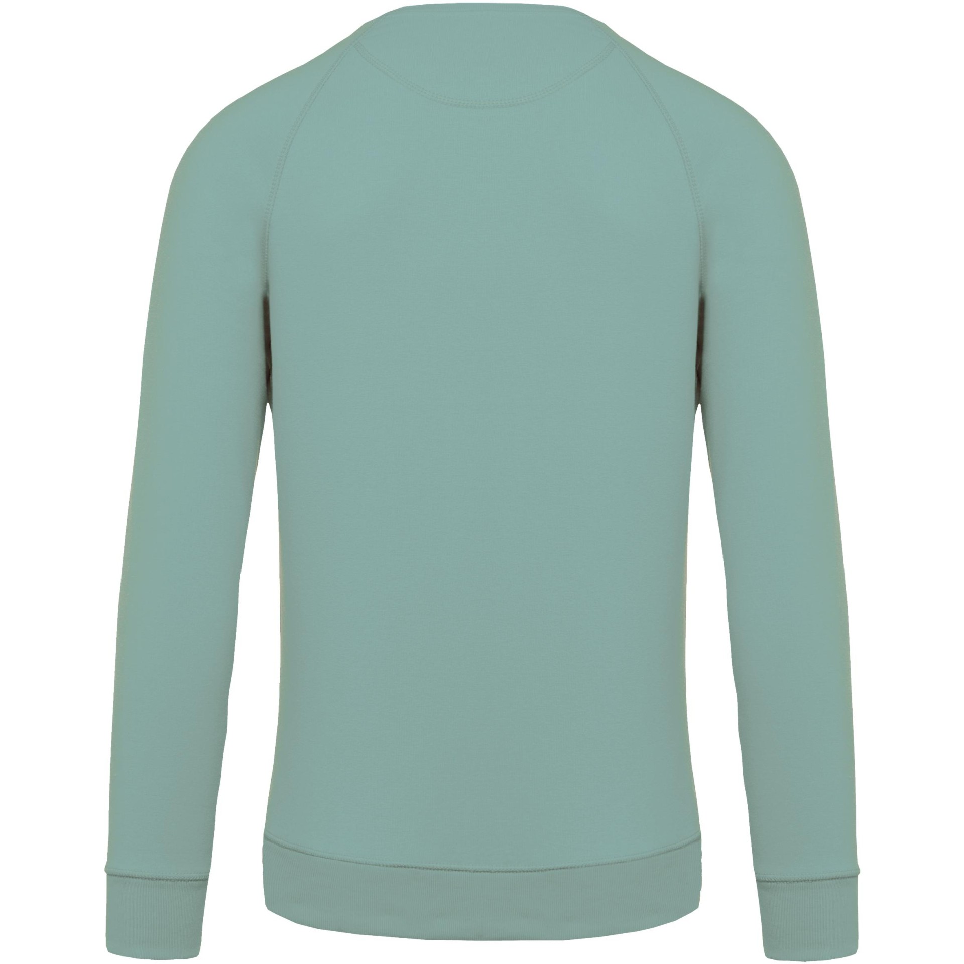 Sweatshirt BIO com decote redondo e mangas raglan - K480C