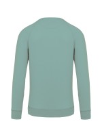 Sweatshirt BIO com decote redondo e mangas raglan - K480C