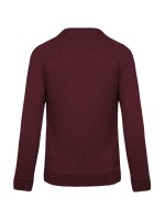 Sweatshirt BIO com decote redondo e mangas raglan - K480A