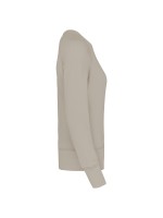 Sweatshirt BIO com decote redondo e mangas raglan - K481C