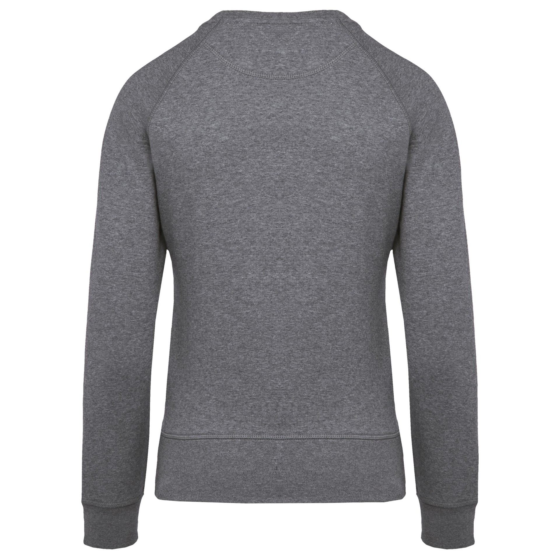 Sweatshirt BIO com decote redondo e mangas raglan - K481A