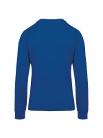 Sweatshirt BIO com decote redondo e mangas raglan - K481A