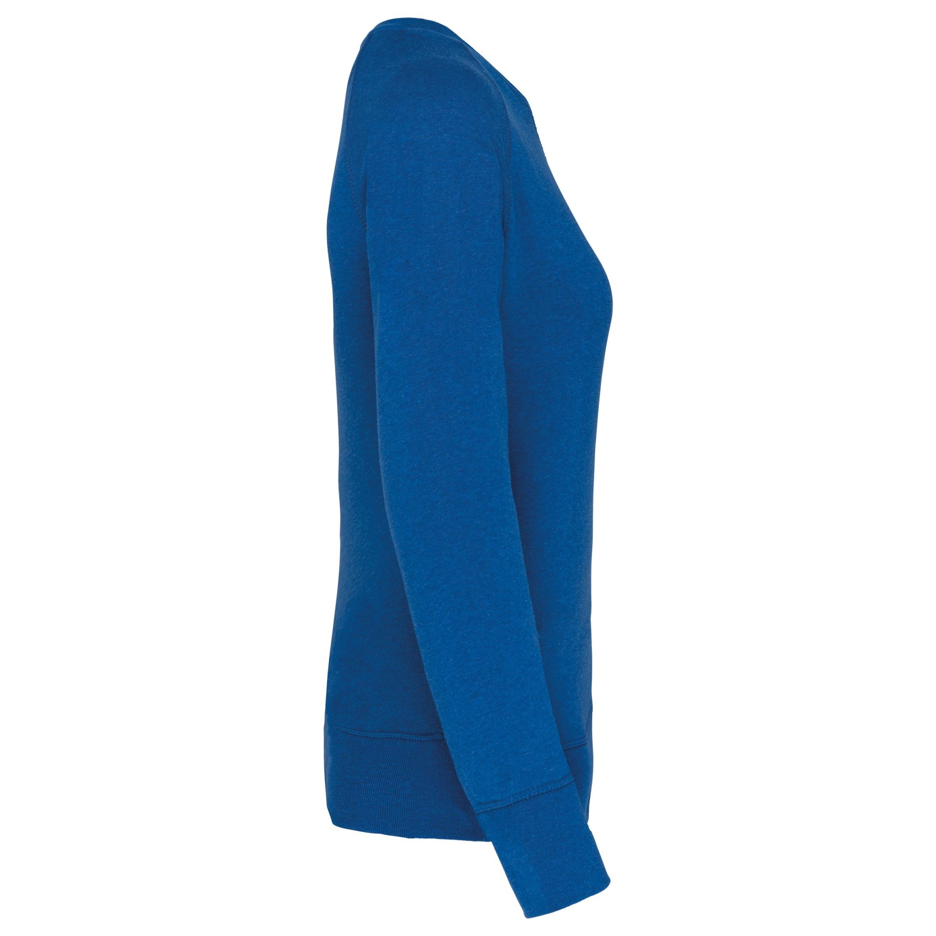 Sweatshirt BIO com decote redondo e mangas raglan - K481A