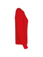 Sweatshirt BIO com decote redondo e mangas raglan - K481C