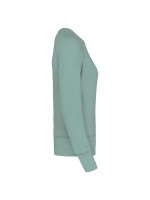 Sweatshirt BIO com decote redondo e mangas raglan - K481C