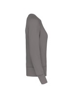 Sweatshirt BIO com decote redondo e mangas raglan - K481C