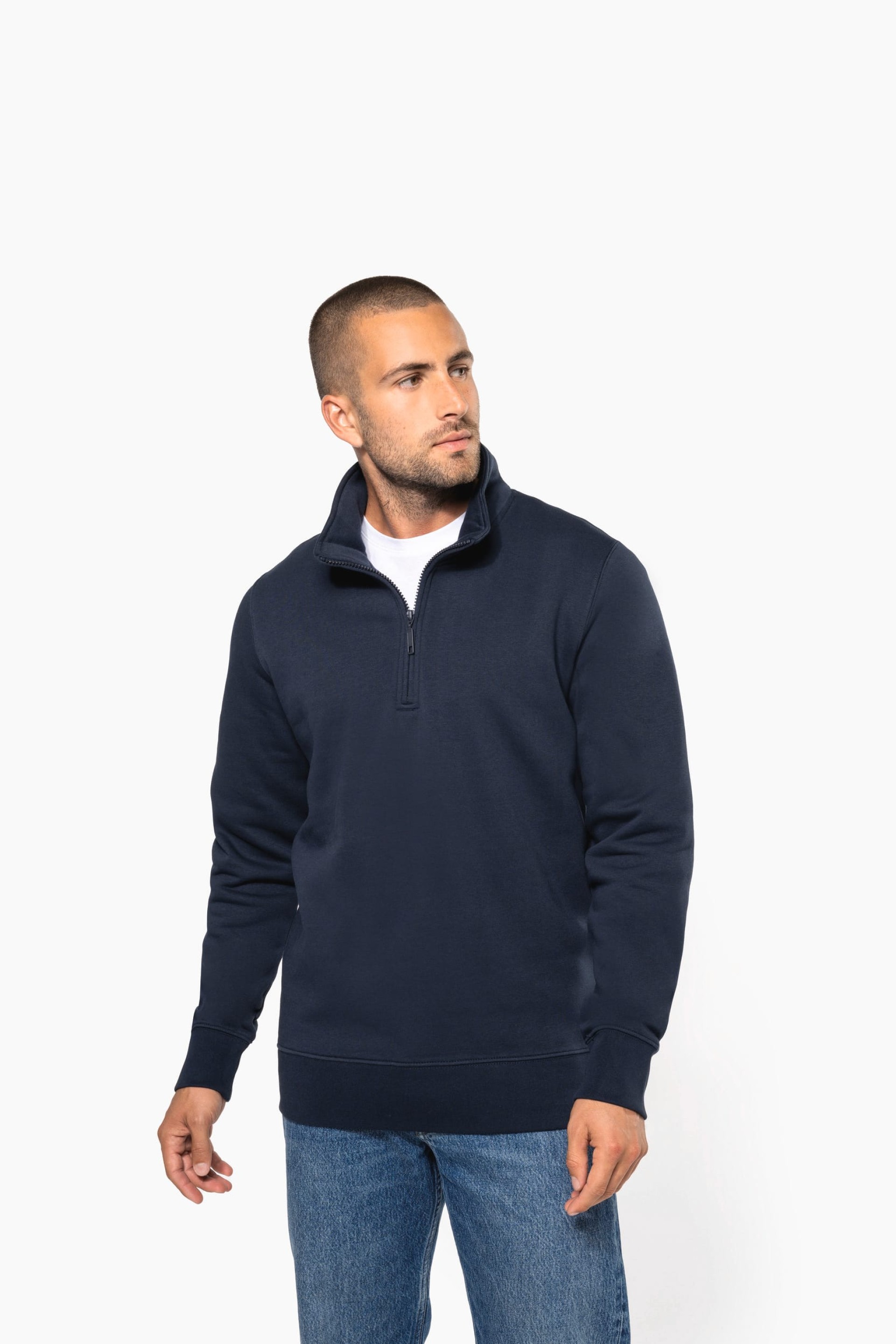 Sweatshirt 1/2 fecho - K487