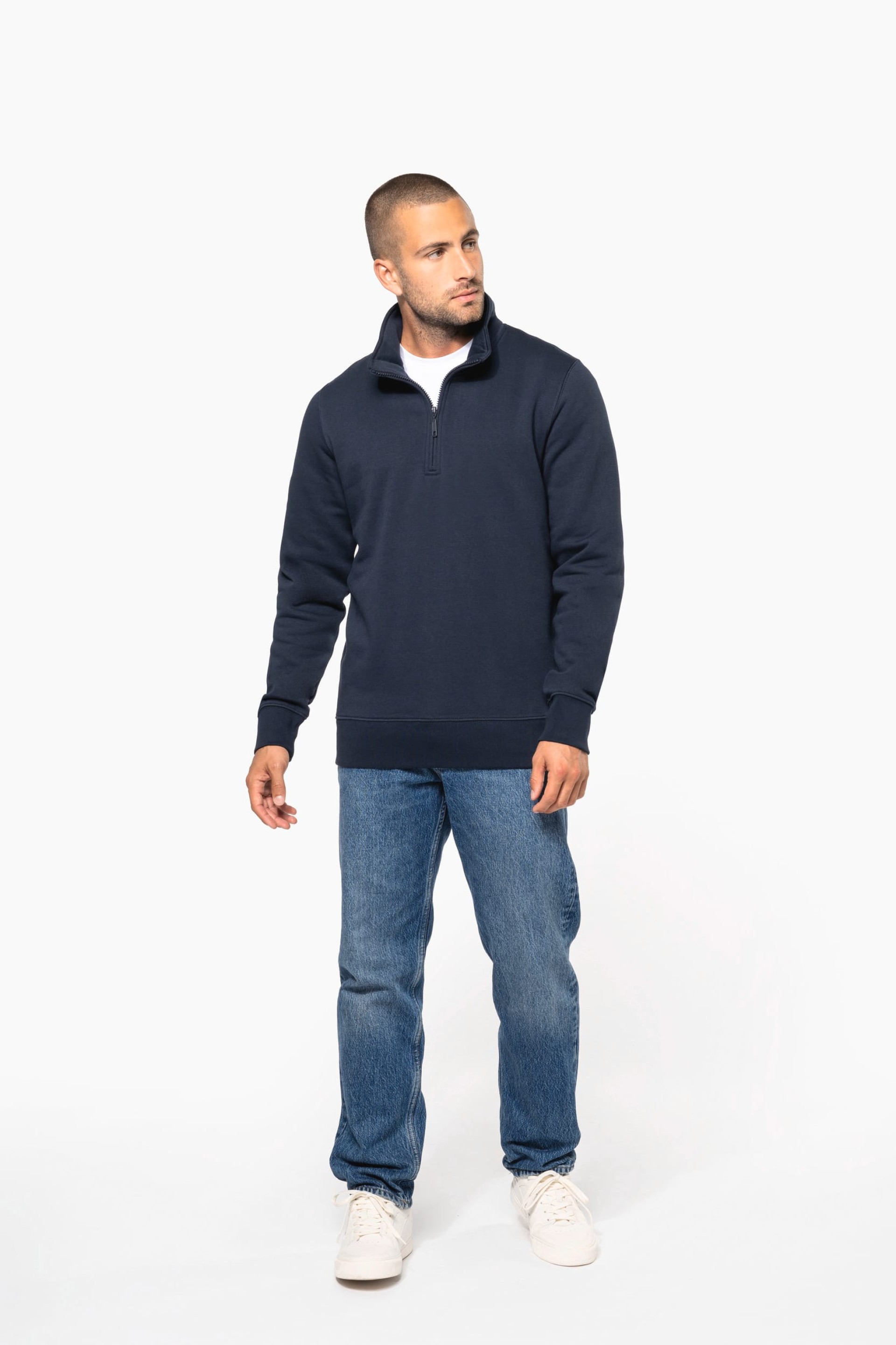 Sweatshirt 1/2 fecho - K487