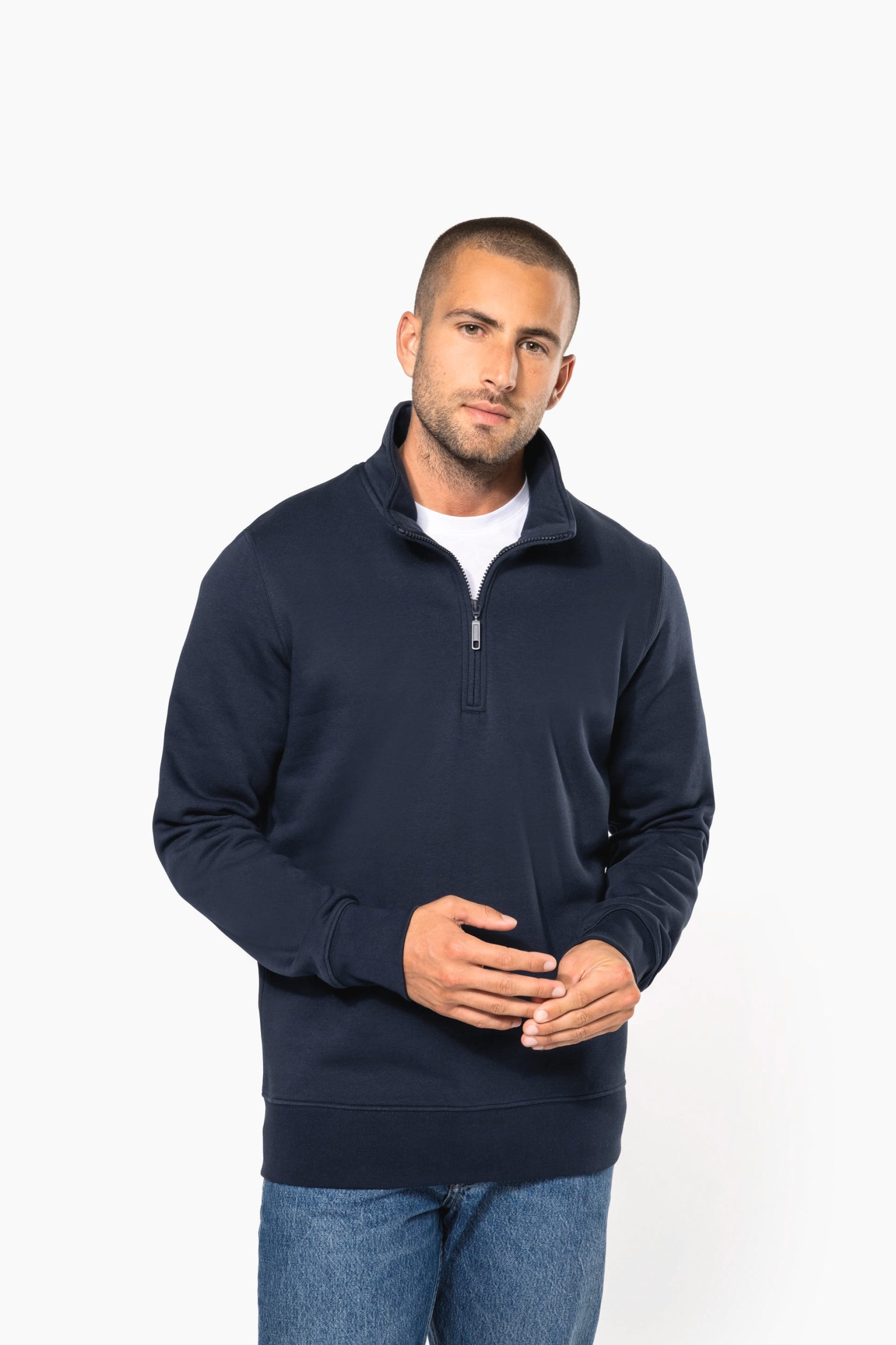 Sweatshirt 1/2 fecho - K487