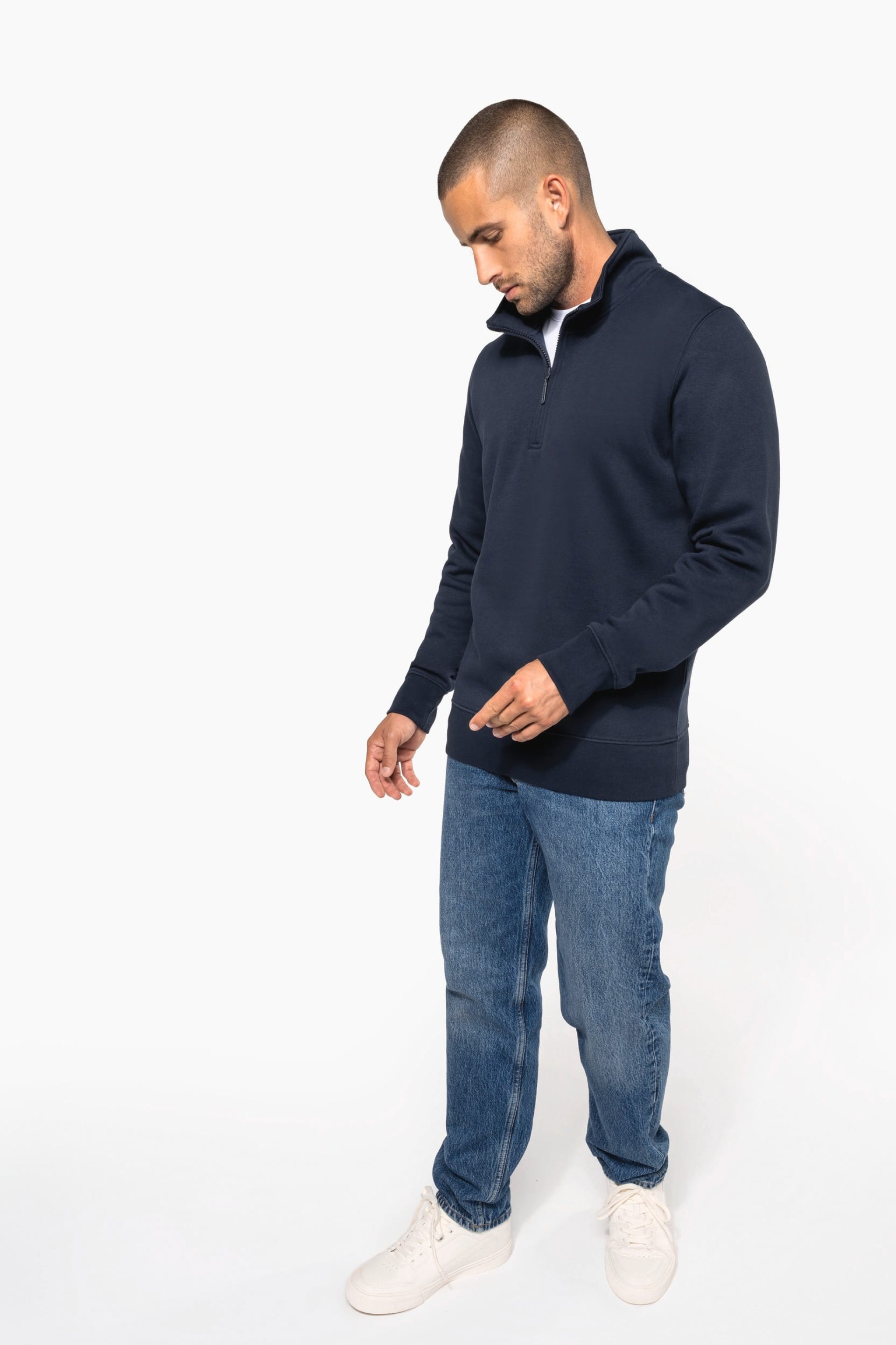 Sweatshirt 1/2 fecho - K487
