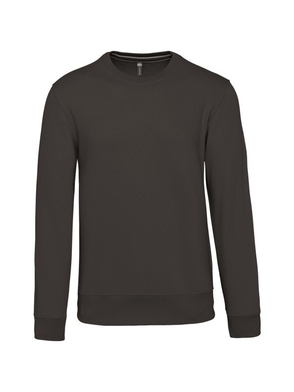 Sweatshirt com decote redondo - K488