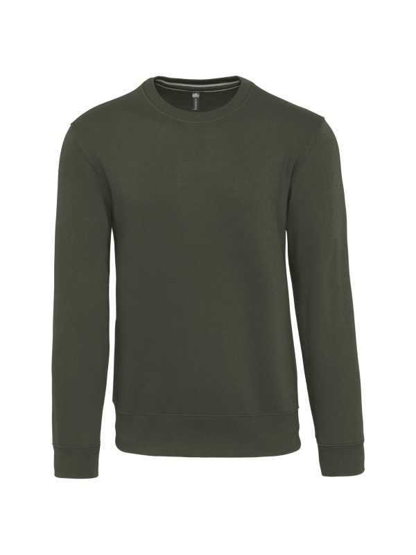 Sweatshirt com decote redondo - K488