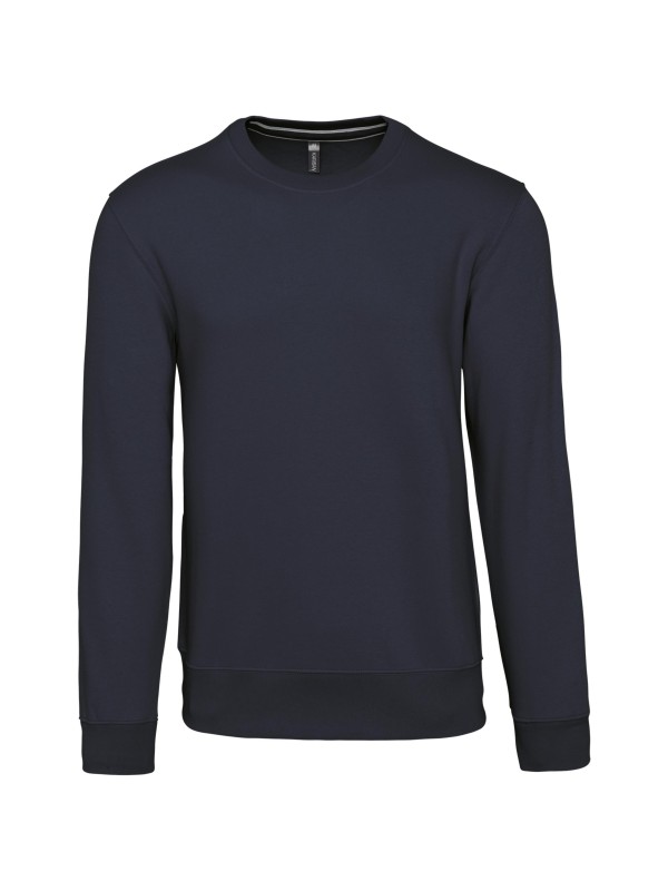 Sweatshirt com decote redondo - K488