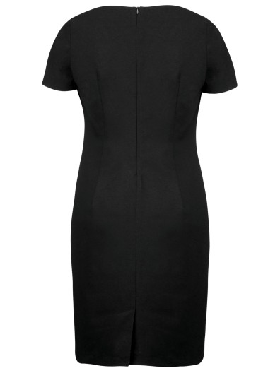 Vestido de manga curta - K500