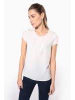Blusa em crepe de manga curta - K5002