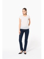 Blusa em crepe de manga curta - K5002