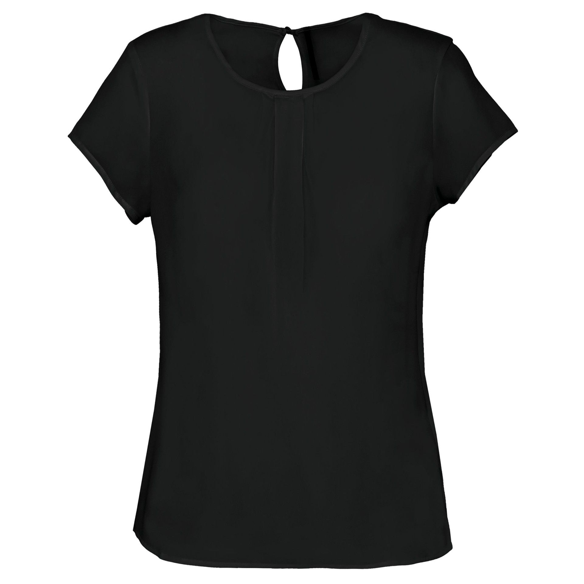 Blusa em crepe de manga curta - K5002