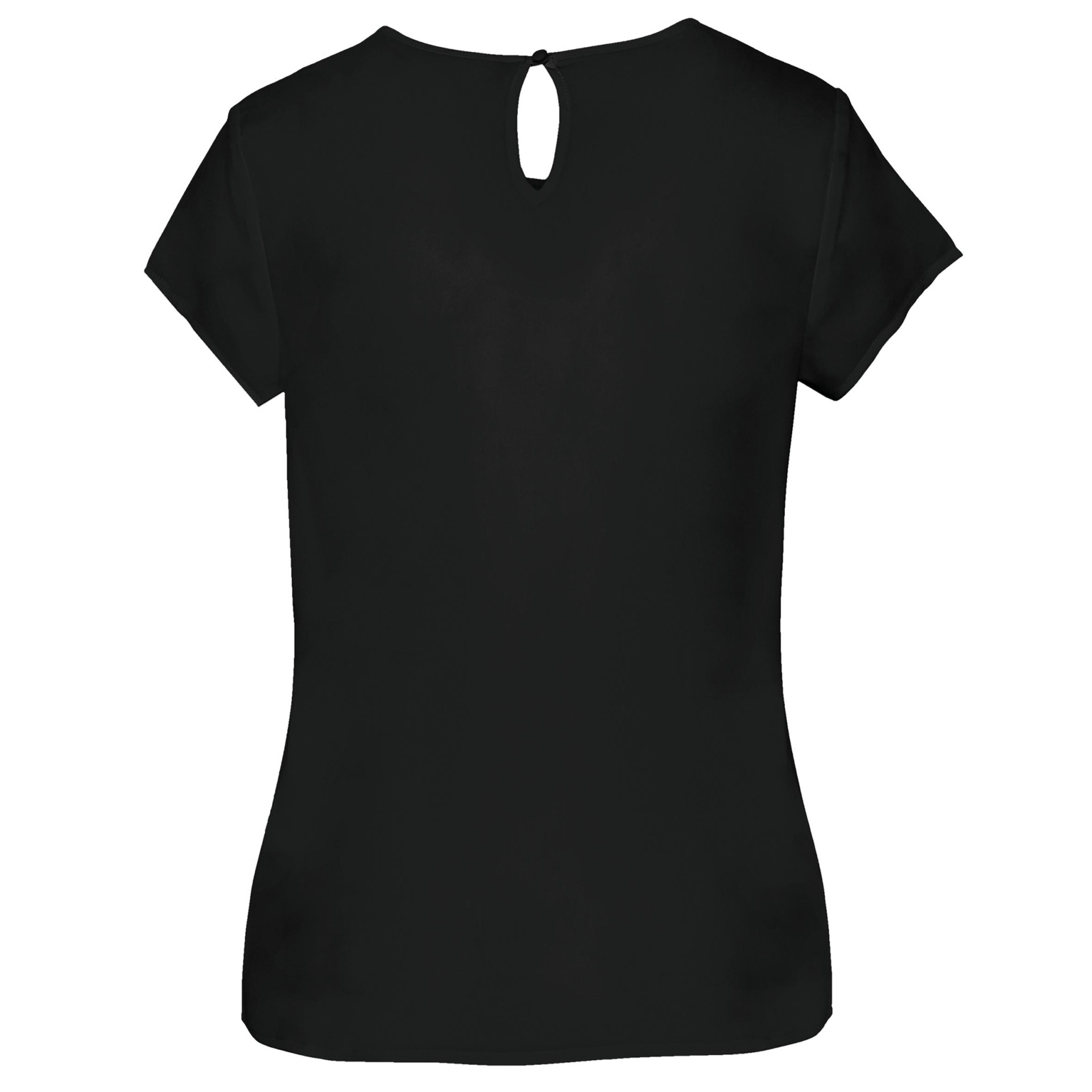 Blusa em crepe de manga curta - K5002