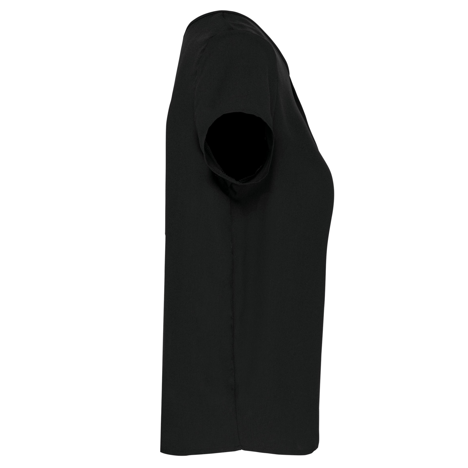 Blusa em crepe de manga curta - K5002