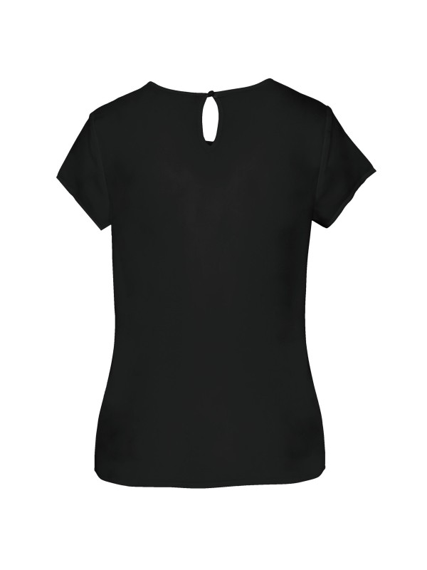 Blusa em crepe de manga curta - K5002