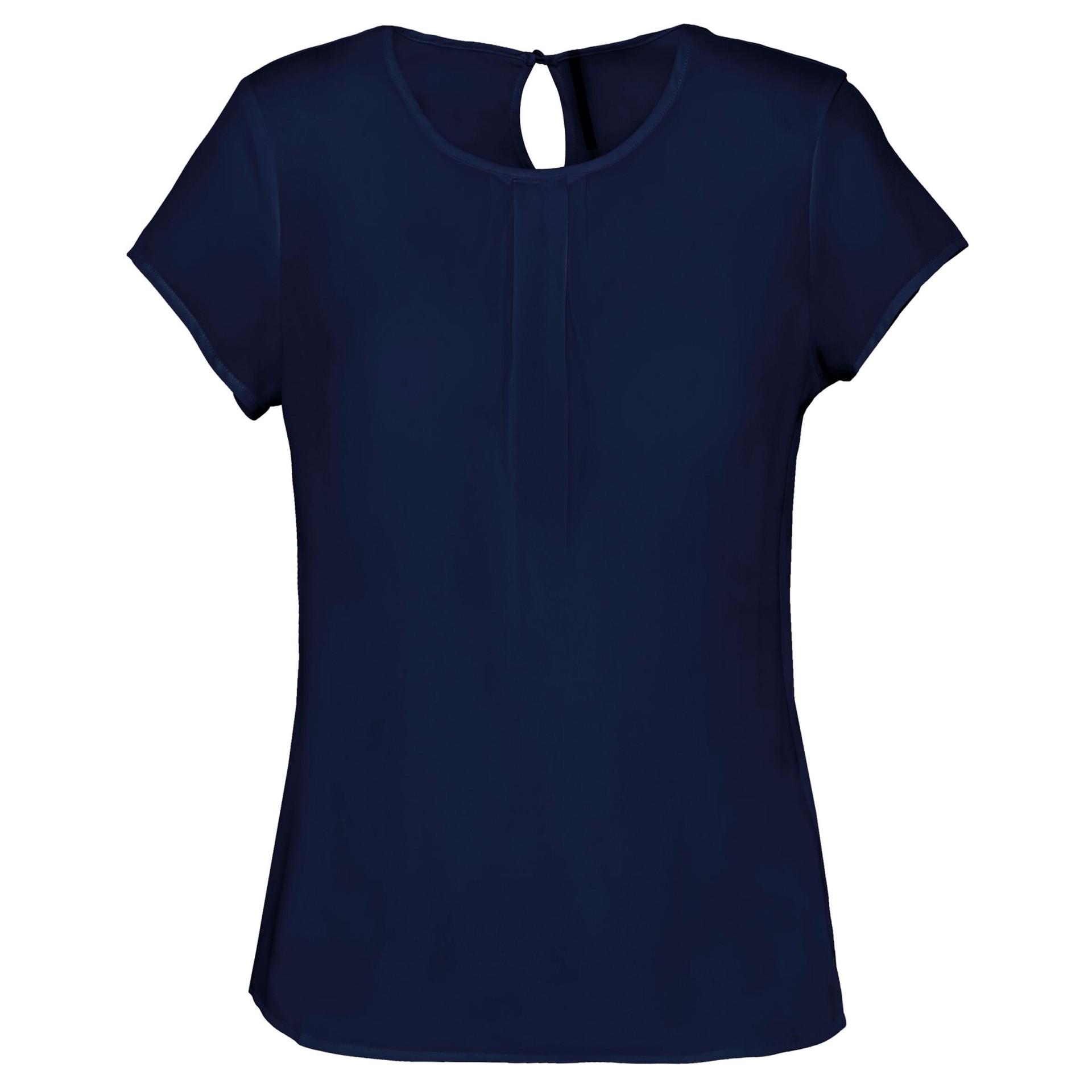 Blusa em crepe de manga curta - K5002