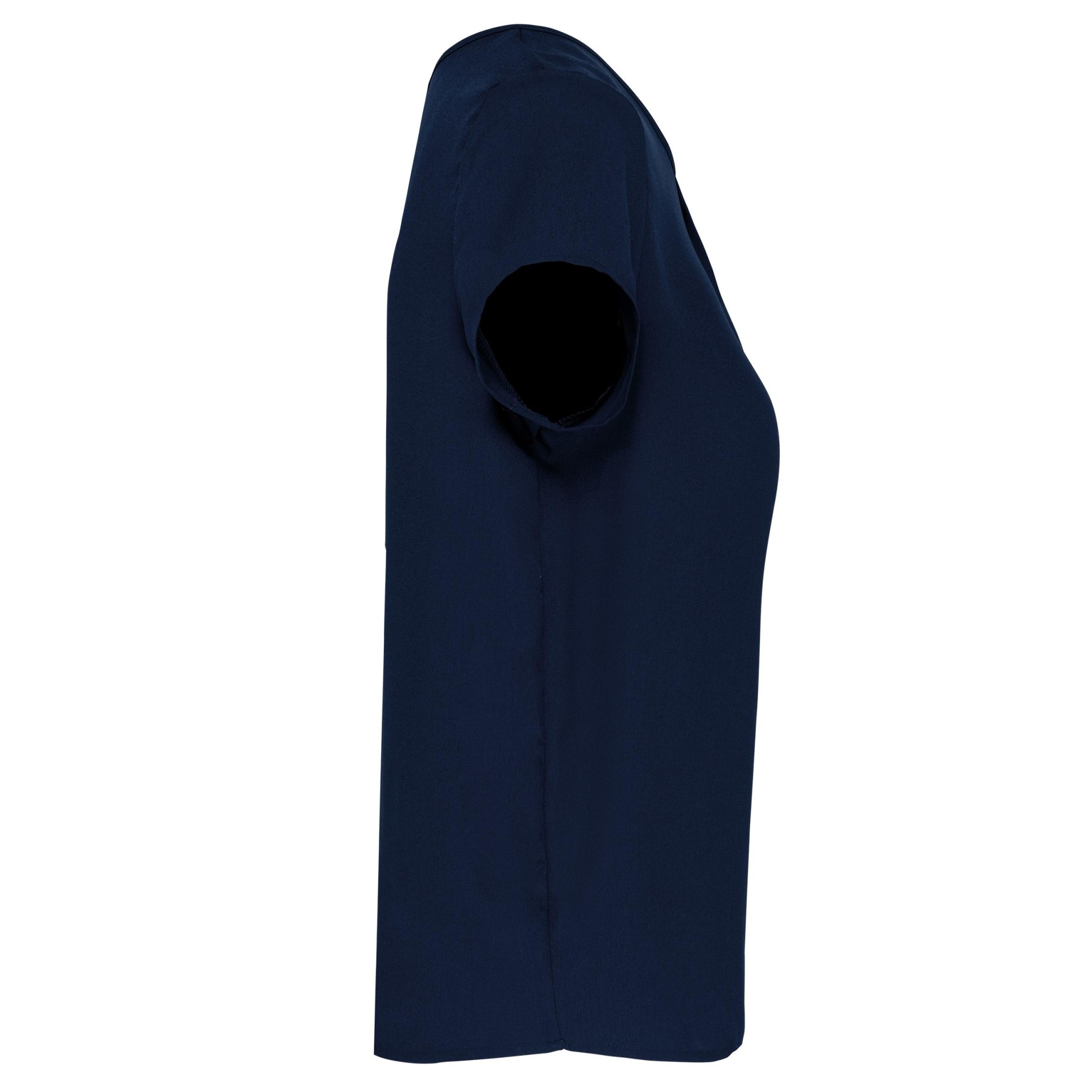 Blusa em crepe de manga curta - K5002