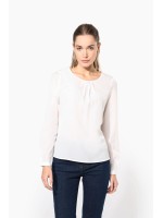 Blusa em crepe de manga comprida - K5003