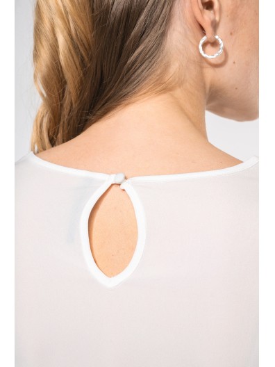 Blusa em crepe de manga comprida - K5003