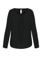 Blusa em crepe de manga comprida - K5003