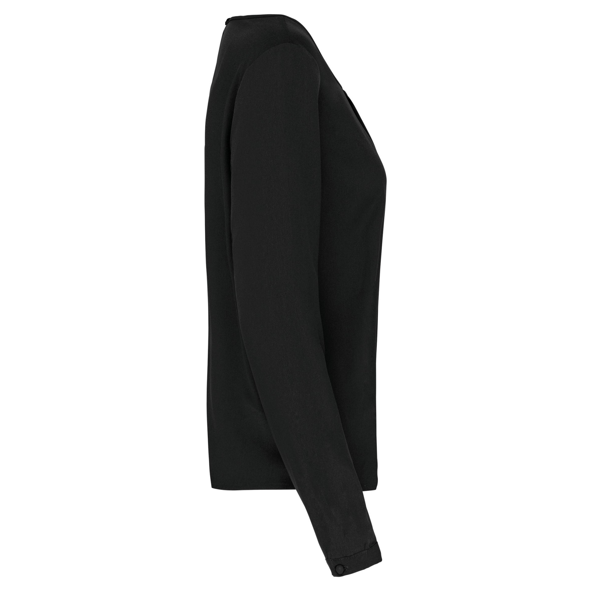 Blusa em crepe de manga comprida - K5003