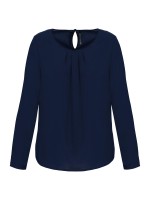 Blusa em crepe de manga comprida - K5003