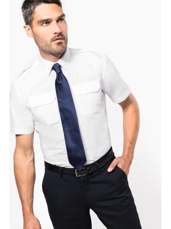 Camisa piloto de manga curta - K503