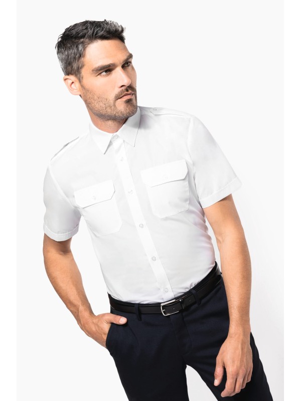 Camisa piloto de manga curta - K503