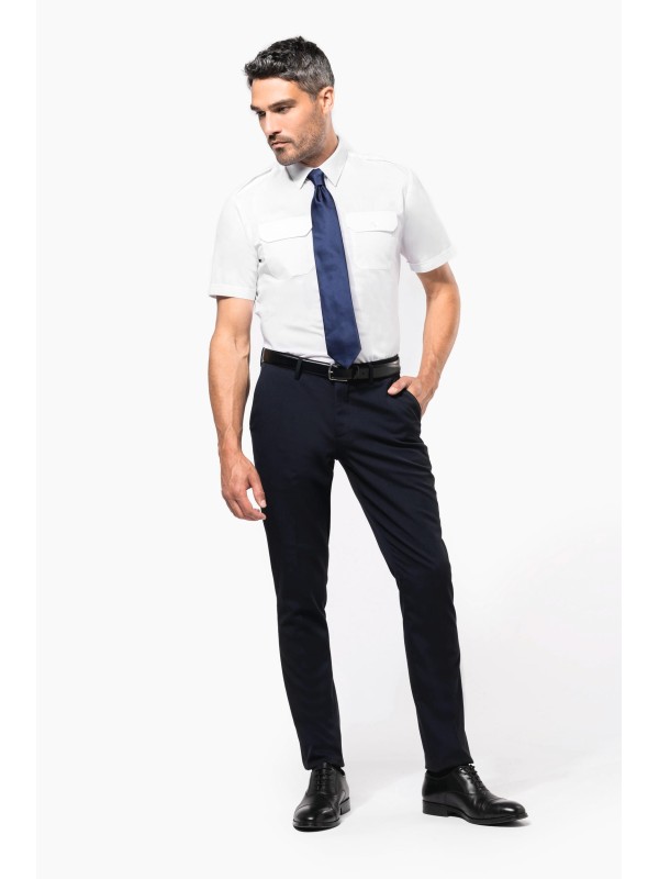 Camisa piloto de manga curta - K503