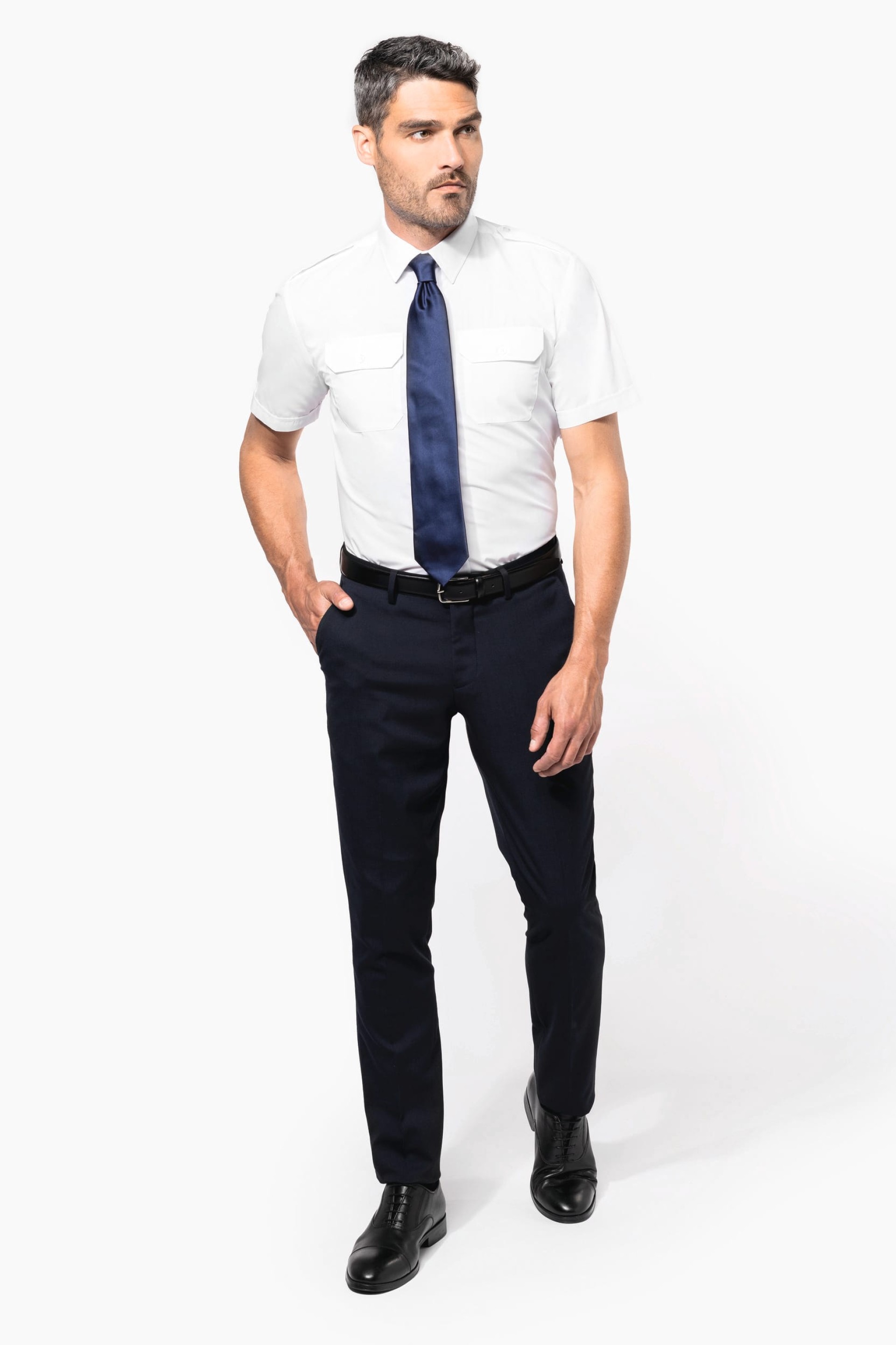 Camisa piloto de manga curta - K503